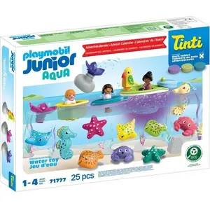 PLAYMOBIL 71777 Calendrier de l'avent Junior, JUNIOR & Tinti, 31 piece...Vendu parkaufland