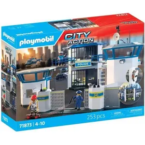PLAYMOBIL 71873 Centre de commandement de la police, Les policiers, Ci... pas cher