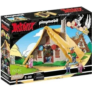 PLAYMOBIL 70932 Astérix, La hutte d'Abraracourcix, Personnages, 110 pi... pas cher