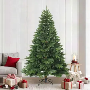 Arbre de Noël artificiel pliable avec support Vert 240 cm