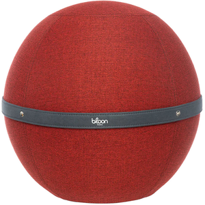 BLOON PARIS - Pouf Ballon - Rouge - Tissu polyester chiné - Designer K...