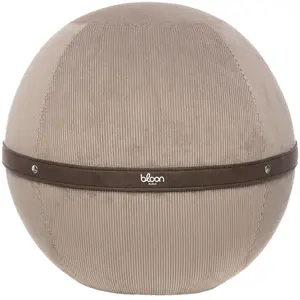 BLOON PARIS - Pouf Ballon - Beige - Velours côtelé - Designer Kévin Ra...Vendu parmade-in-design
