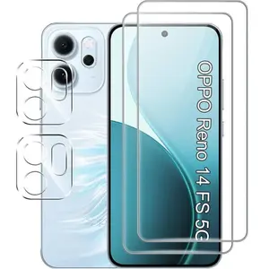 Protecteur décran pour Oppo Reno 14F/14 FS (4G/5G) Verre Trempé 2+2 P... pas cher