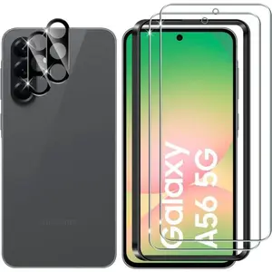 pour Samsung Galaxy A56 5G Verre Trempé 2+2 Pièces Protection écran + ...Vendu parcdiscount
