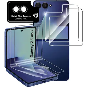 Compatible avec Samsung Galaxy Z Flip 7 2 Pièces  Protection écran lin...Vendu parcdiscount