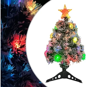 Arbre de Noël artificiel avec éclairage 64 cm fibre de verre pas cher