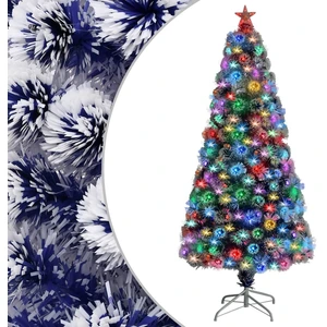 Arbre de Noël artificiel avec éclairage 150 cm fibre de verre pas cher