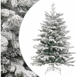 Sapin de Noël artificiel pliable enneigé 120 cm pas cher