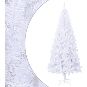 Arbre de Noël artificiel L 240 cm blanc pas cher