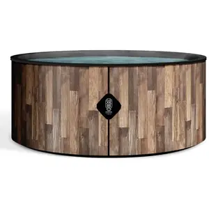 Coco Spa Piscine hors sol gonflable imitation bois 180cm pas cher