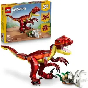 LEGO Creator 3-en-1 Le Dinosaure Féroce, Jeu de Construction, 8 ans et... pas cher