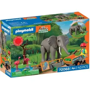 PLAYMOBIL Eléphants et Soigneur Animalier, My Life Le Zoo, Promo Pack,... pas cher