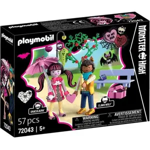 PLAYMOBIL 72043 Monster High : Rendez-vous de la Saint-Valentin pas cher