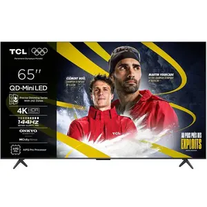 TCL 65C6K - TV QLED MiniLED 65 (165 cm) - 4K UHD 3840x2160 - 144 Hz - ... pas cher