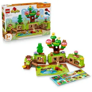 LEGO DUPLO Découverte de la Forêt avec Animaux Sauvages 10480, Jeu Édu... pas cher