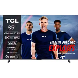 TCL 85C89B - TV QLED MiniLED 85 (215 cm) - 4K UHD 3840x2160 - 144 Hz -... pas cher