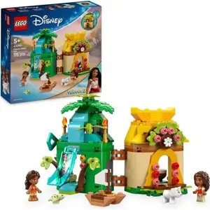 LEGO | Disney 43260 L'Ile de Vaiana Miniature - Jeu de Construction pour enfant des 5 ans pas cher
