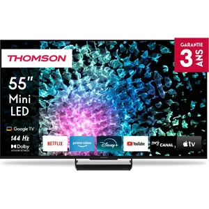 Thomson 55MG7C15 - TV QLED MiniLED 55 (139 cm) - 4K UHD 3840x2160 - 14... pas cher