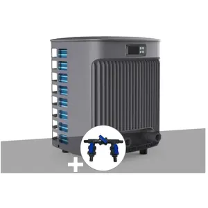 Comparateur de prix : Pompe à chaleur 5,50 kW HeaterMax Compact 25 Ubbink + Kit by-pass Ø 32...