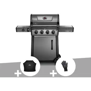 Napoleon Barbecue à gaz Napoléon Freestyle F425SIB - 4 brûleurs + Sizzle ZoneVendu paramazon
