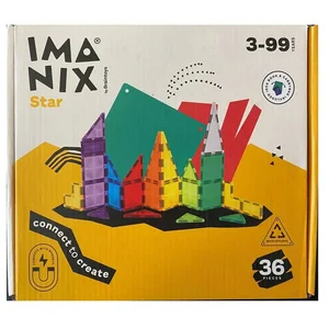 Imanix Ensemble De Construction D´étoiles 36 Pièces pas cher
