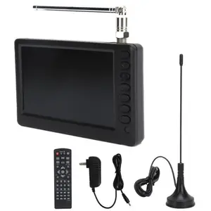 Télévision Numérique Portable - QIILU - ATSC - 1920x1280 - Batterie Rechargeable - Port USB pas cher