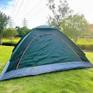 Tente Amflip Pop Up 2 Personnes - Automatique, Verte, Occasion En état Fonctionnel