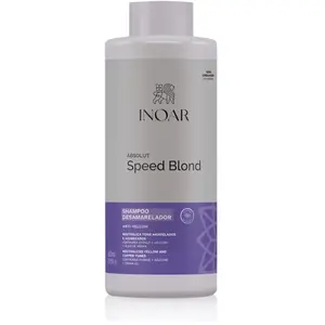 INOAR Absolut Speed Blond shampoing pour cheveux blonds 800 ml pas cher