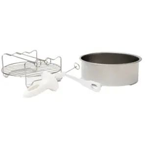 Comparateur de prix : Accessoires pour friteuse sans huile Electrolux EAFEK1 - argentés