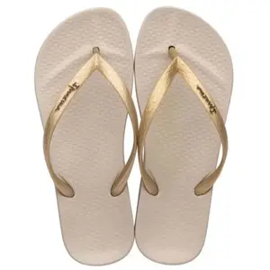 Ipanema Tongs Ipanema Anatomica Tan Fem 81030 - Beige, Or - 35 1/2 pas cher