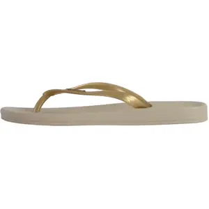 Ipanema Tongs Ipanema Anatomica Tan Fem 81030 - Beige, Or - 41 1/2 pas cher