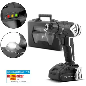 STAHLWERK Visseuse sans fil ABS-18 ST avec 18 volts et technologie Bru... pas cher
