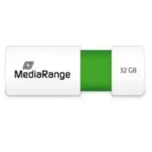 Comparateur de prix : MediaRange MR973 lecteur USB flash 32 Go USB Type-A 2.0 Vert, Blanc