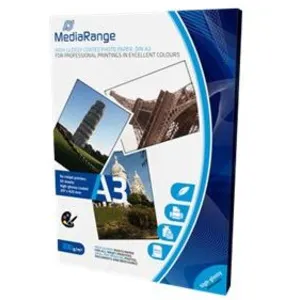 Comparateur de prix : MediaRange MRINK109 Papier photo A3 50 feuilles 200 g/m² Brillant Blanc