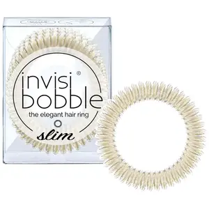 Elastiques à spirales Dorés Cheveux Fins - Invisibobble - Slim Stay GoldVendu paramazon