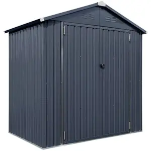 Westmann - Abri de jardin en acier Minor 64 Anthracite pas cher