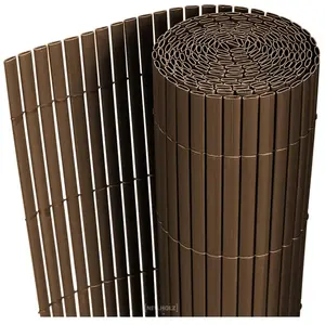 Comparateur de prix : neu.haus Clôture Brise Vue Hidden Brise Vente pvc Marron 150 x 300 cm [neu.holz]