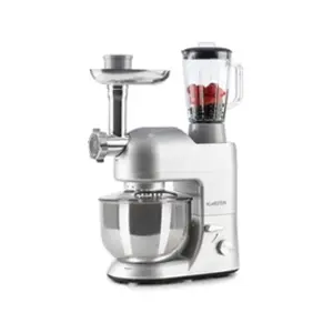 Comparateur de prix : Klarstein Lucia Argentea - Robot pâtissier - 1200 Watt - gris