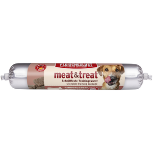 Fleischeslust Meat & Treat Saucisse de Foie de boeuf 80 g pas cher