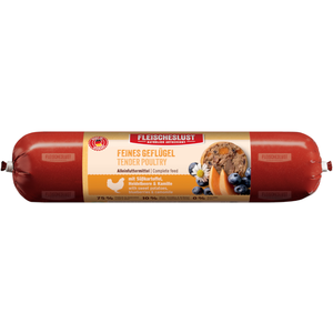 Fleischeslust Volaille fine avec patate douce, myrtille et saucisse de... pas cher