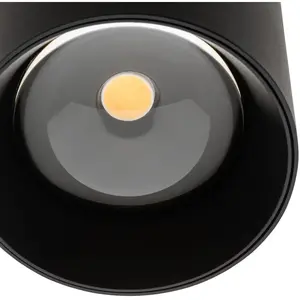 LCD Plafonnier d'extérieur LED 5173, noir, 9 cm, métal, IP54 CCTVendu parluminaire