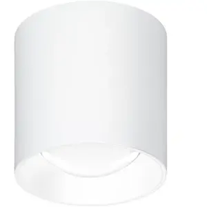 LCD Plafonnier d'extérieur LED 5174, blanc, 9 cm, métal, IP54, CCTVendu parluminaire
