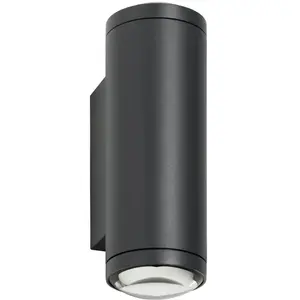 Comparateur de prix : LCD Applique d'extérieur LED 5155, 2 x 4 W, up & down, graphite, aluminium