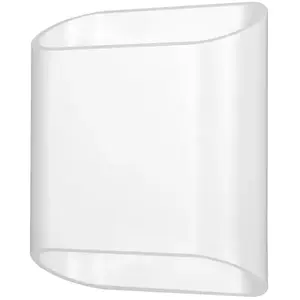 LCD Applique d'extérieur LED, blanc, up & down, CCT, intensité variable, aluminium, pas cher