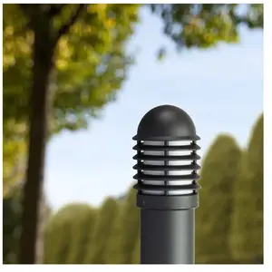 LCD Luminaire pour socle 1040 alu moulé avec lamellesVendu parluminaire