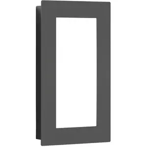 LCD Applique d’extérieur LED 3008, graphiteVendu parluminaire