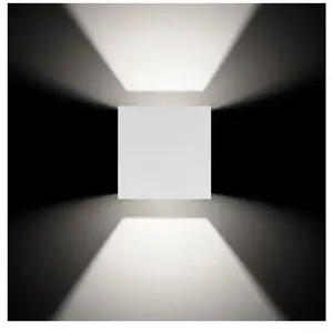Comparateur de prix : LCD Applique d’extérieur LED 5081 up/down blanche