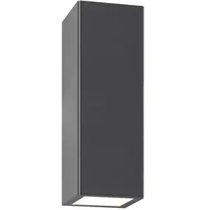 LCD Applique d’extérieur Senta, graphite pas cher