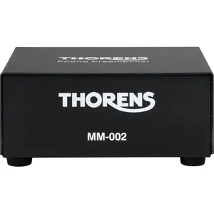 Comparateur de prix : Thorens MM 002 - Pré-amplificateur phono - noir