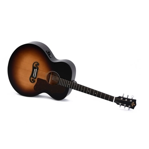 Sigma Guitars Gjm-Sge+ Grand Jumbo Sunburst